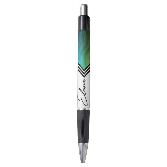 Custom multi-color striped pen (Front Vertical)