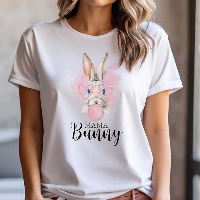 Custom Mum Bunny Sunglasses Matching Family Group T-Shirt (Creator Uploaded)