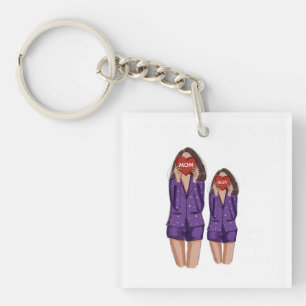 custom, mum, daughter, mothers day, gift, key ring