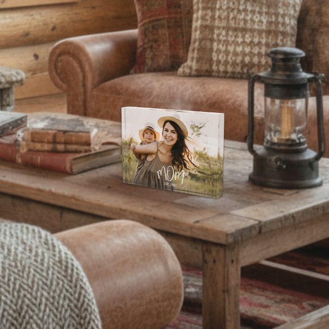 Custom Mum Established Modern Script Photo (Creator Uploaded)