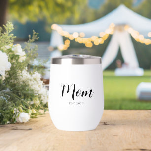 Custom Mum Established Year Typography Layout