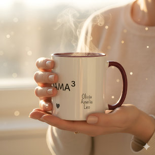 Custom Mum Mug with Kids’ Names 