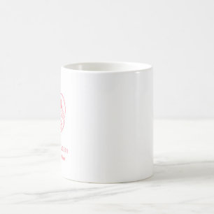 Custom Mum of Two Heart Coffee Mug