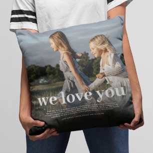 Custom Mum Photo Cushion