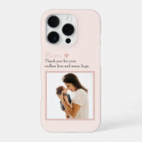 Custom "Mum" Photo Phone Case with Heart