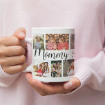 Custom Mummy 12 Photo Collage Coffee Coffee Mug<br><div class="desc">Discover our photo-centric coffee or tea mug, an ideal gift for birthdays or Mother's Day, this mug allows you to feature 12 photos as a sentimental keepsake. Emblazoned with a cheerful 'Happy Birthday' text, you have the flexibility to change or delete the message to suit any occasion. It's not just...</div>