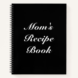 Custom Mum's Recipe Book Mother's day Birthday