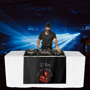 Custom Music DJ Custom Photo Table Runner Banner Tapestry