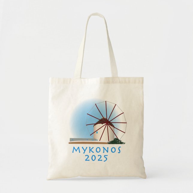 Custom Mykonos 2025 Tote (Front)