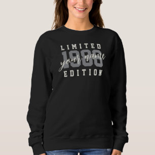 Custom Name 1986 Limited Edition, 40th Birthday Sweatshirt