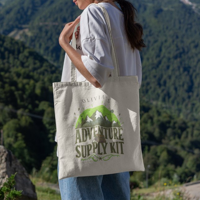 Custom Name Adventure Supply Kit - Fun Tote Bag (Creator Uploaded)