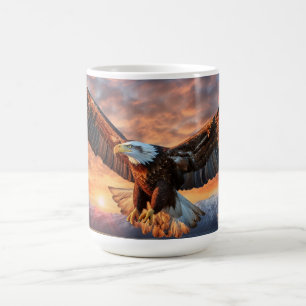 Custom Name American Eagle Coffee Mug