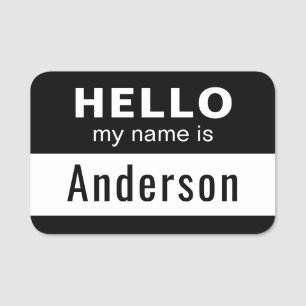  Custom Name and can edit color Name Tag