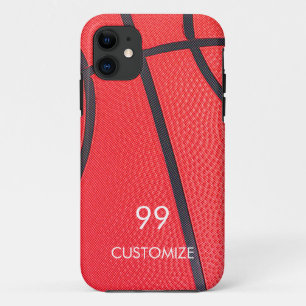 Custom Name And Number  Basketball iPhone 11 Case