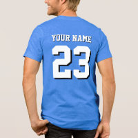 Custom Name and Number Jersey Sports