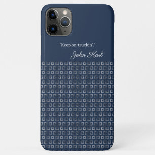 Custom Name and Text Chic iPhone 11 Pro Max Case