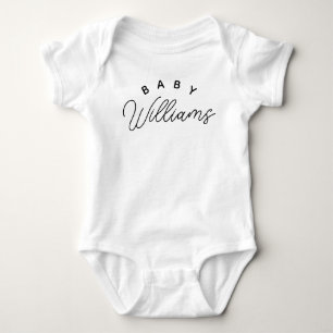 Custom Name Baby Bodysuit, Baby Gift Baby Bodysuit