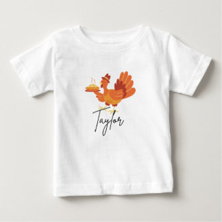 Custom Name Baby Thanksgiving Shirt 