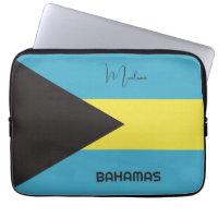 Custom Name Bahamas Flag