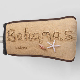 Custom Name Bahamas Golf Head Cover
