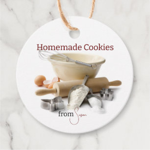 Custom Name Baking Tags 