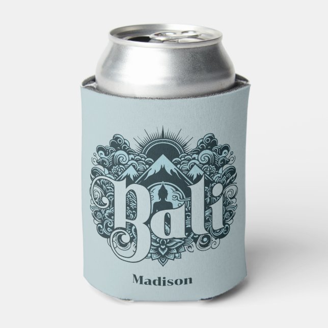 Custom Name Bali Can Cooler (Can Front)