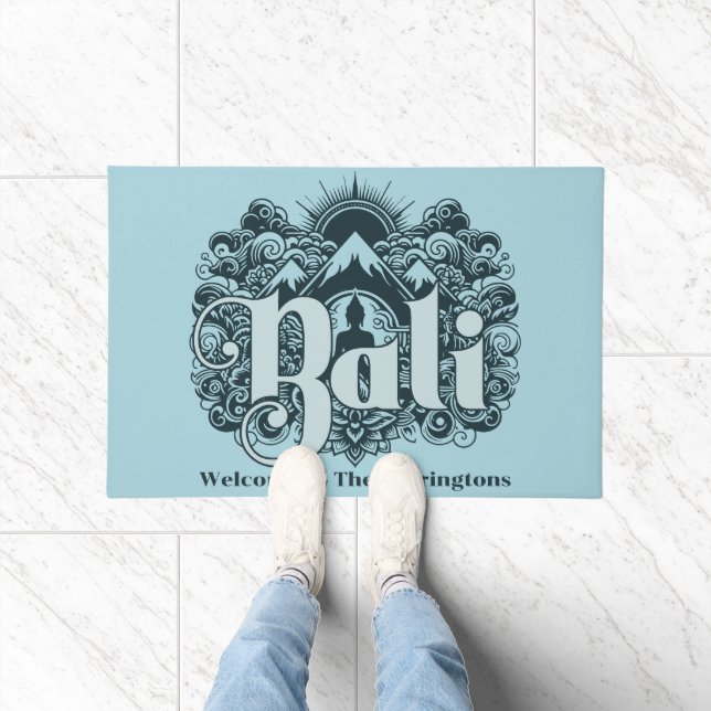 Custom Name Bali Doormat (Indoor)