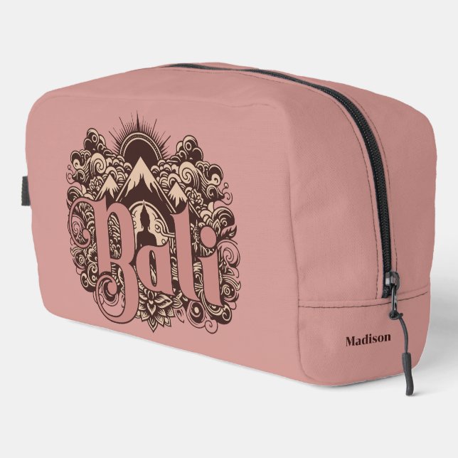Custom Name Bali Dopp Kit (Right Corner)