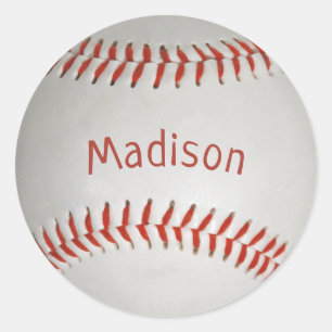 Custom Name Baseball stickers