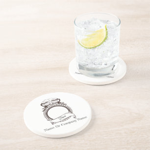 Custom Name Beer Coaster