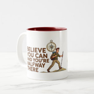 Custom Name Believe You Can Boys Motivation Mug