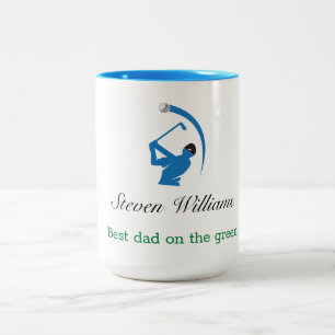 Custom Name Best Dad Coffee Mug