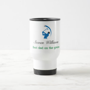 Custom Name Best Dad Travel Mug
