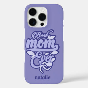 Custom Name "Best Mum Ever" iPhone 16 Pro Case