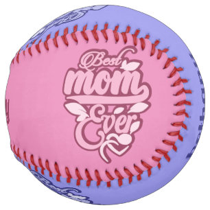Custom Name "Best Mum Ever" Softball