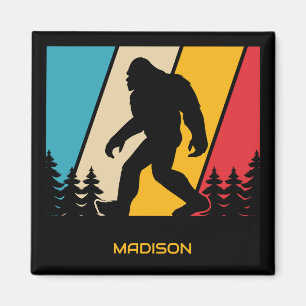 Custom Name Bigfoot Magnet