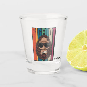 Custom Name Bigfoot Shot Glass