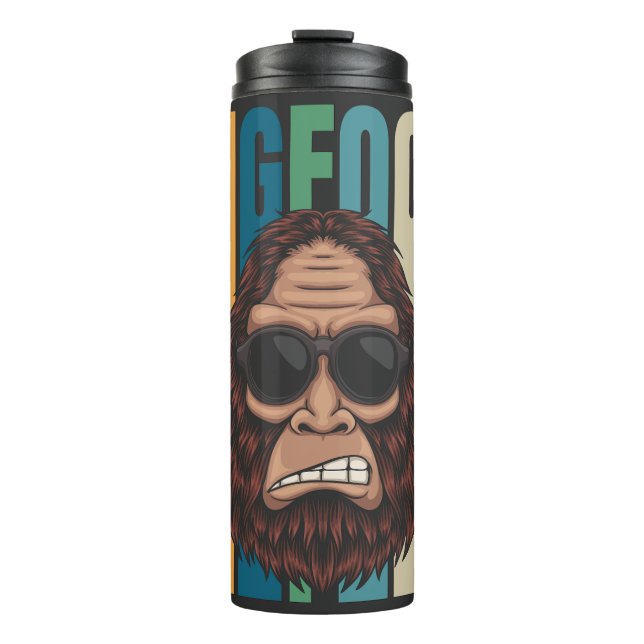 Custom Name Bigfoot Thermal Tumbler (Front)