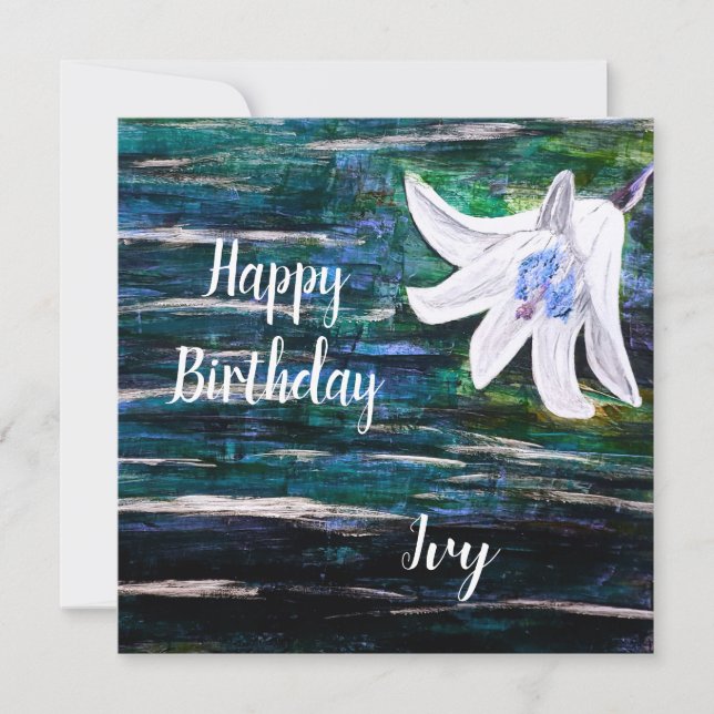 Custom Name Birthday Card (Front)