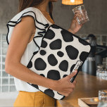 Custom Name Black Typography Pattern Abstract  Laptop Sleeve<br><div class="desc">Wrap your laptop in style with our Modern Typography Blush Pink & Black Monogrammed Laptop Sleeve. Personalised with your initials,  this sleek sleeve not only protects your device but also adds a touch of modern sophistication to your tech gear!</div>