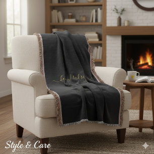 Custom Name Blanket Designed for Comfort and Style