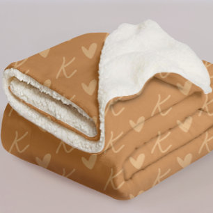 Custom Name Blanket, Gift for Kids, Moms & Friends Sherpa Blanket
