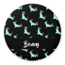 Custom name blue bats