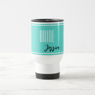 Custom Name Bride Travel Mug