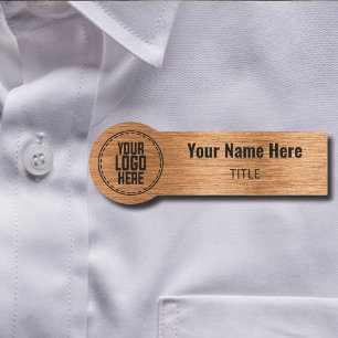 Custom Name Business Work Personalised Employee Name Tag