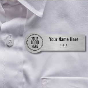 Custom Name Business Work Personalised Employee Tag