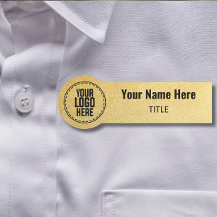 Custom Name Business Work Personalised Employee Tag
