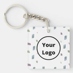 Custom name calculator pattern key ring