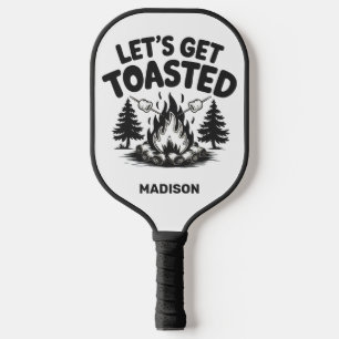 Custom Name Camping Pickleball Paddle