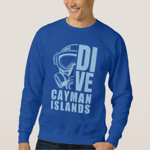 Custom Name Cayman Islands Diving Sweatshirt